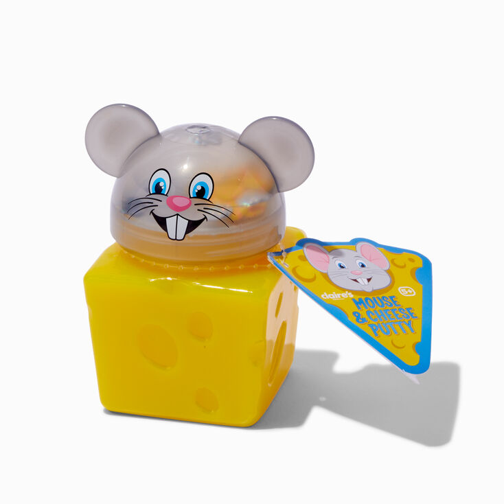 Pot de p&acirc;te &agrave; modeler souris et fromage en exclusivit&eacute; chez Claire&#39;s,