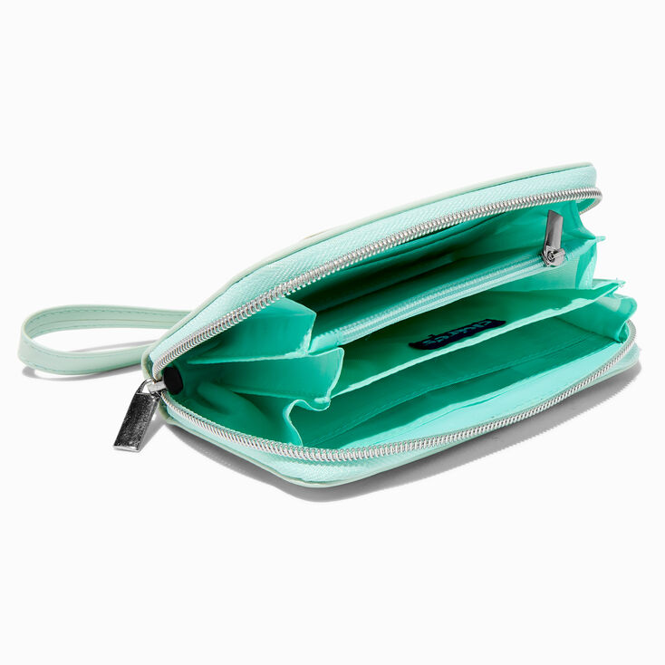 Caticorn Gamer Mint Wristlet Wallet,