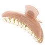 Large Glitter Hair Claw - Pink,