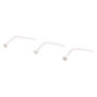 BioFlex&reg; Silver 20G Round Nose Studs - 3 Pack,