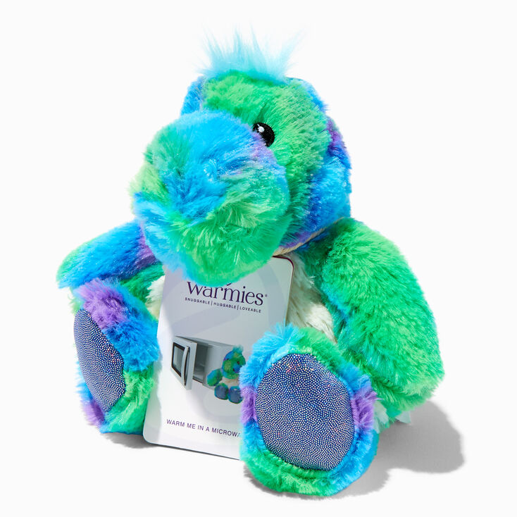Warmies&reg; Junior Rainbow Dinosaur Plush Toy,