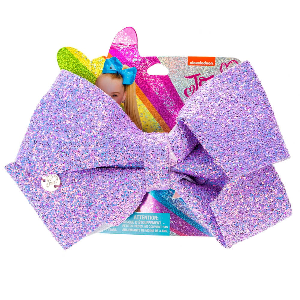 Fancy Dress Hair Accessories Neon Blue/Purple Birthday Girl JoJo Siwa Bow Set 
