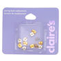 Mixed Metal Earring Back Replacements - 12 Pack,