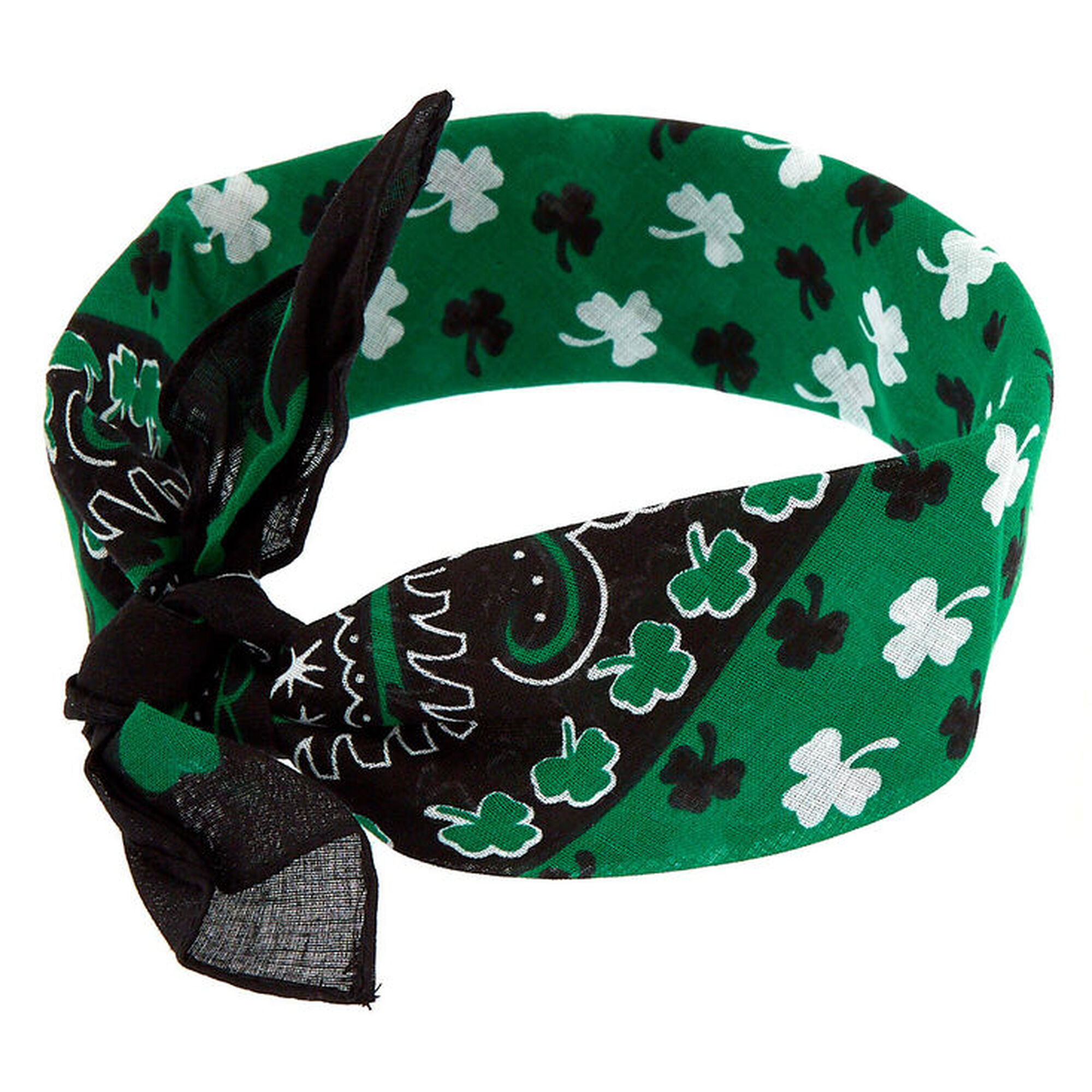 Shamrock Bandana Knot Headwrap