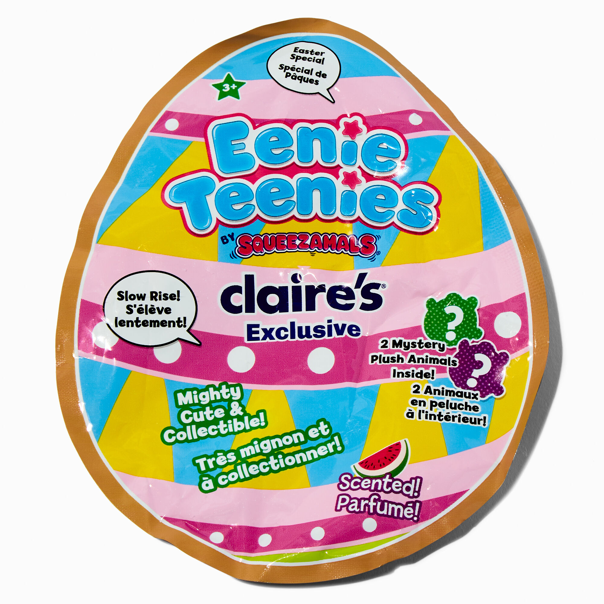 View Claires Squeezamals Eenie Teenies Scented Mystery Plush Easter Blind Bag Styles Vary information