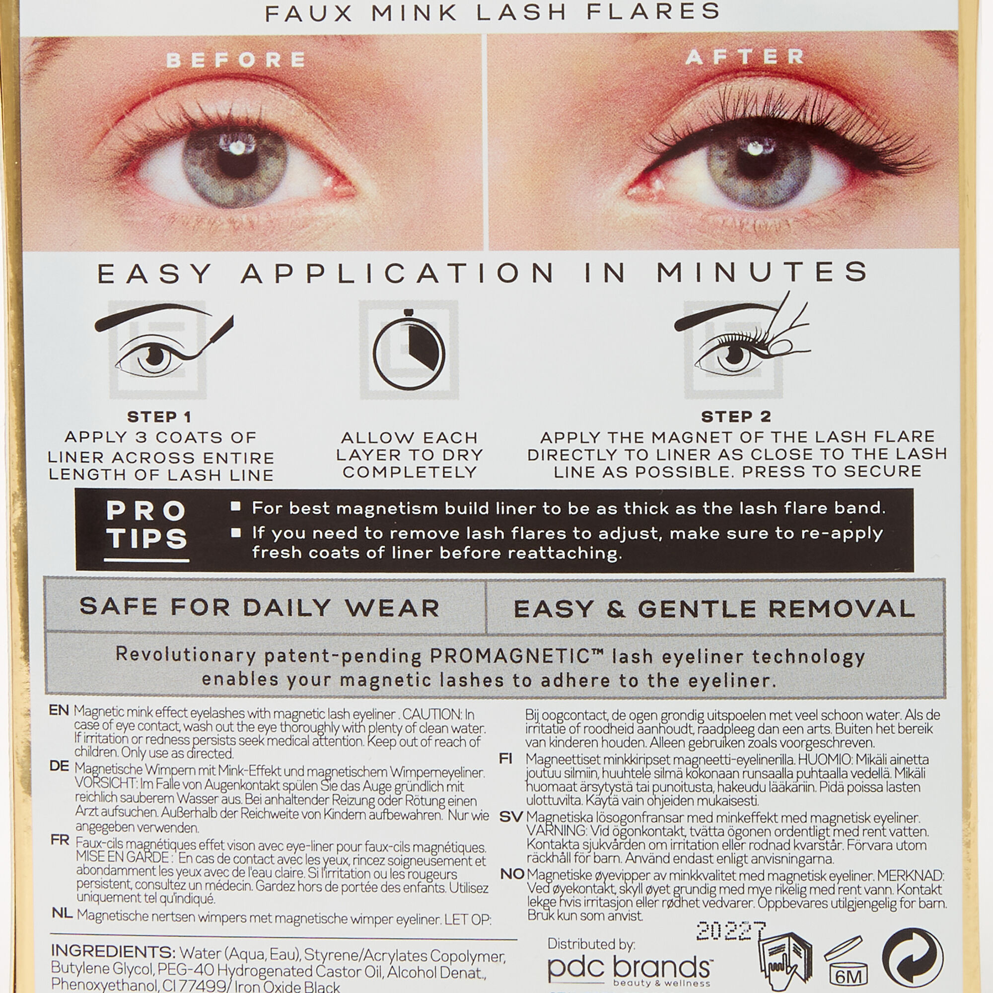 Eylure Pro Magnetic™ Magnetic Eyeliner & Lash Flare Kit,