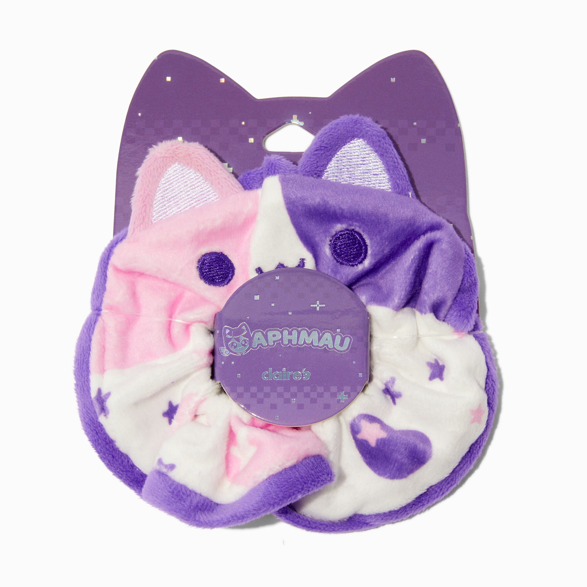 Aphmau™ And Friends Claire's Exclusive Pink & Purple Hair Scrunchie,