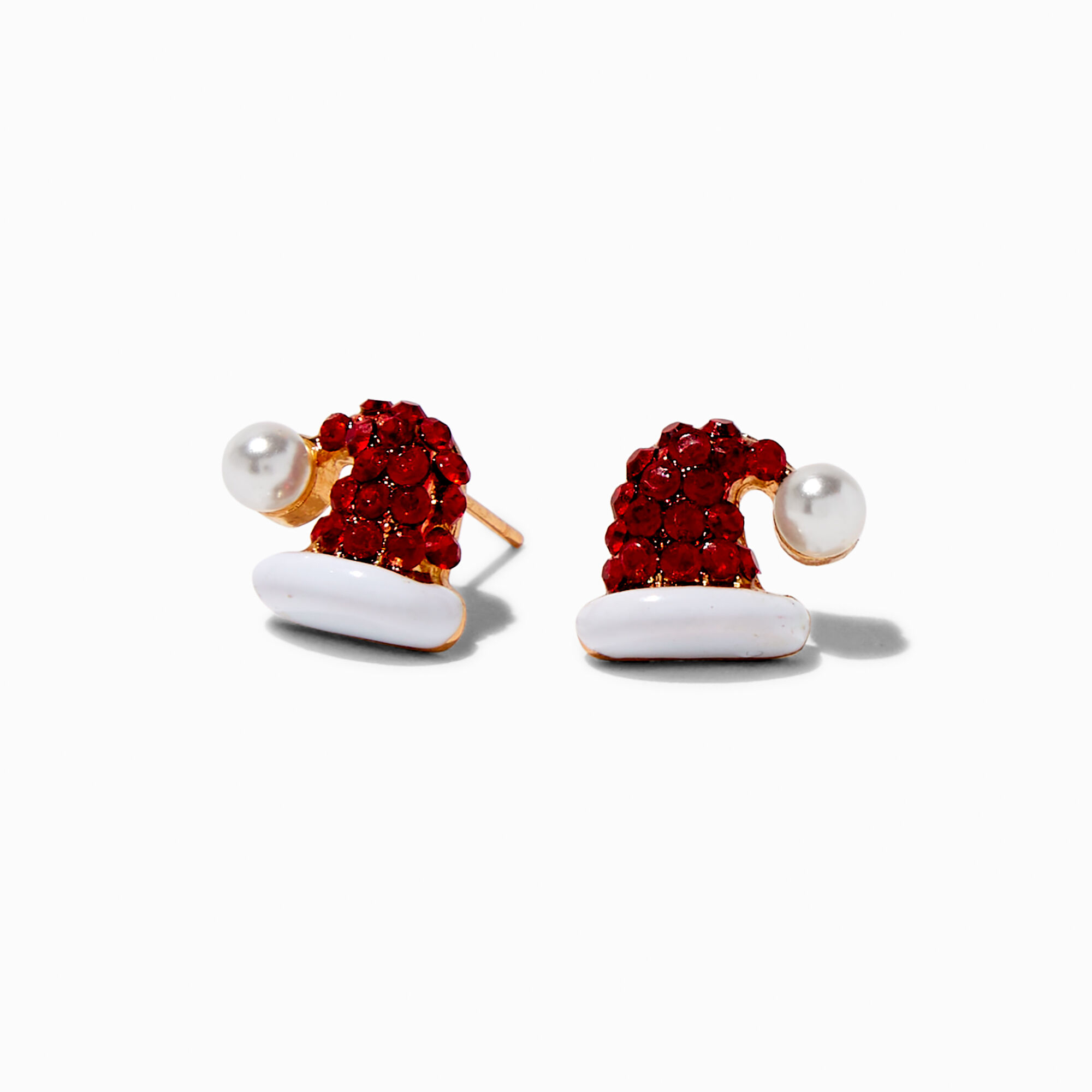 Santa hat earrings sales
