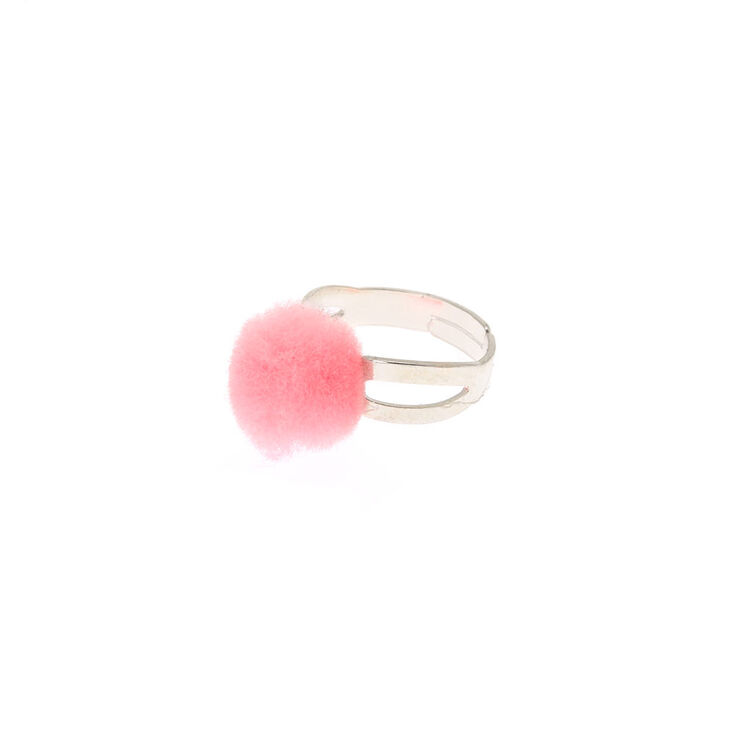 Claire&#39;s Club Flamingo Puff Jewellery Set - Pink, 3 Pack,