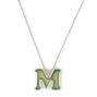 Mood Initial Pendant Necklace - M,
