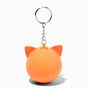 Orange Fox Stress Ball Keychain,