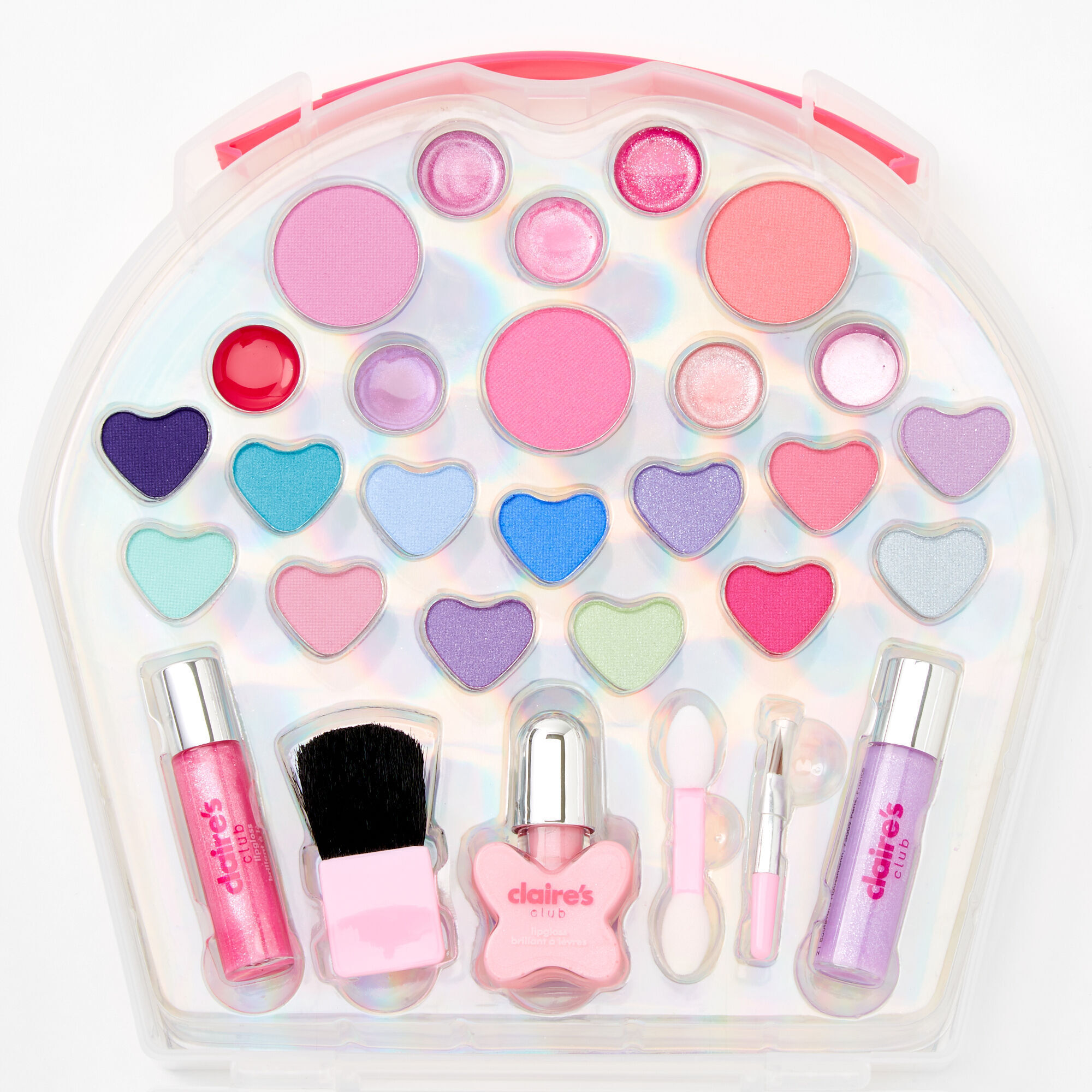 Claire s Club Pink Cupcake Makeup Case Claire s US