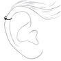 Faux piercing cartilage pierre 20&nbsp;g couleur titan&eacute; et couleur h&eacute;matite,