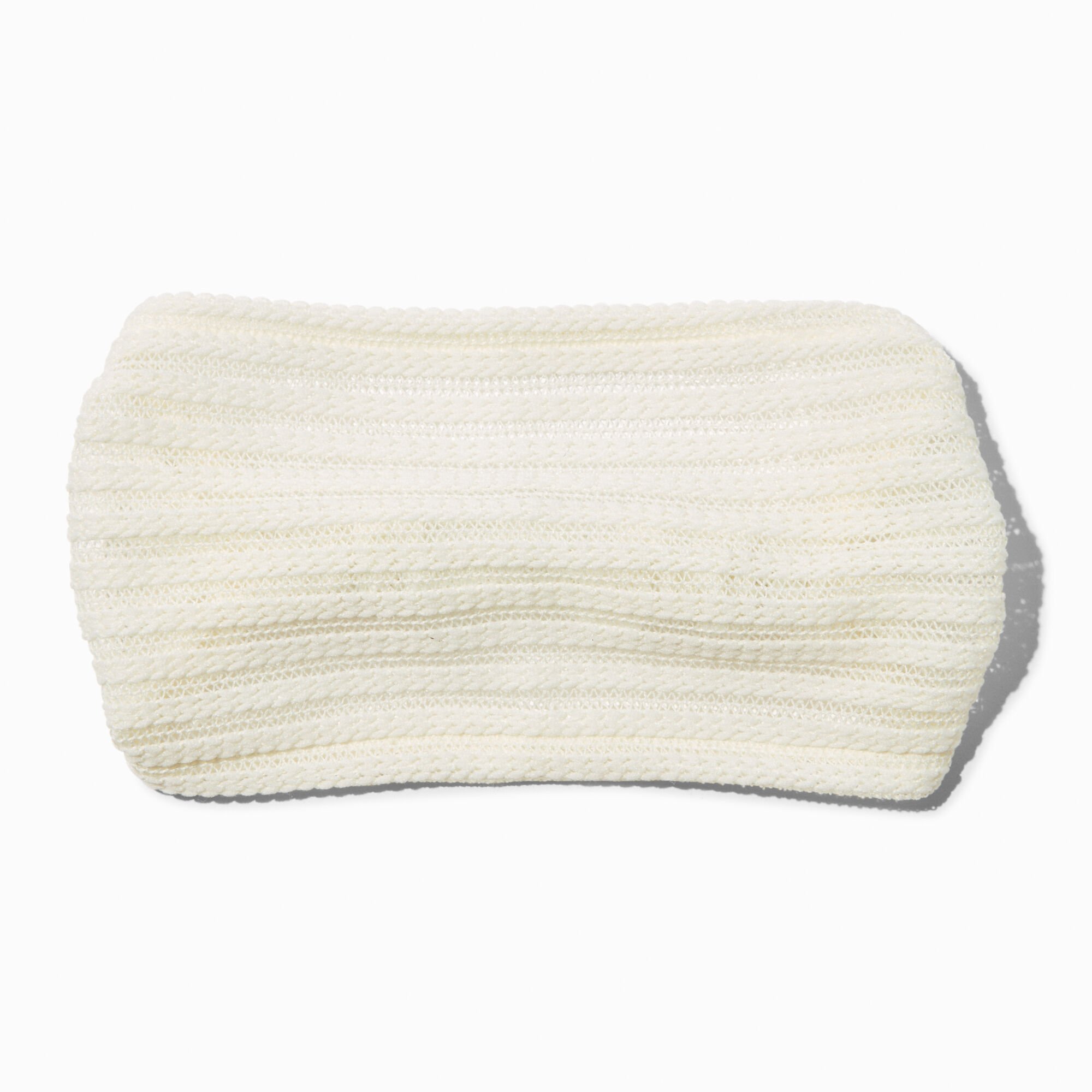 White Sheer Headwrap,