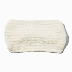 White Sheer Headwrap,
