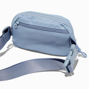 Blue Nylon Belt Bag,