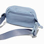 Blue Nylon Belt Bag,