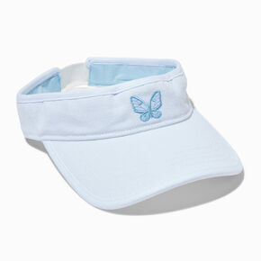 Embroidered Butterfly Visor,
