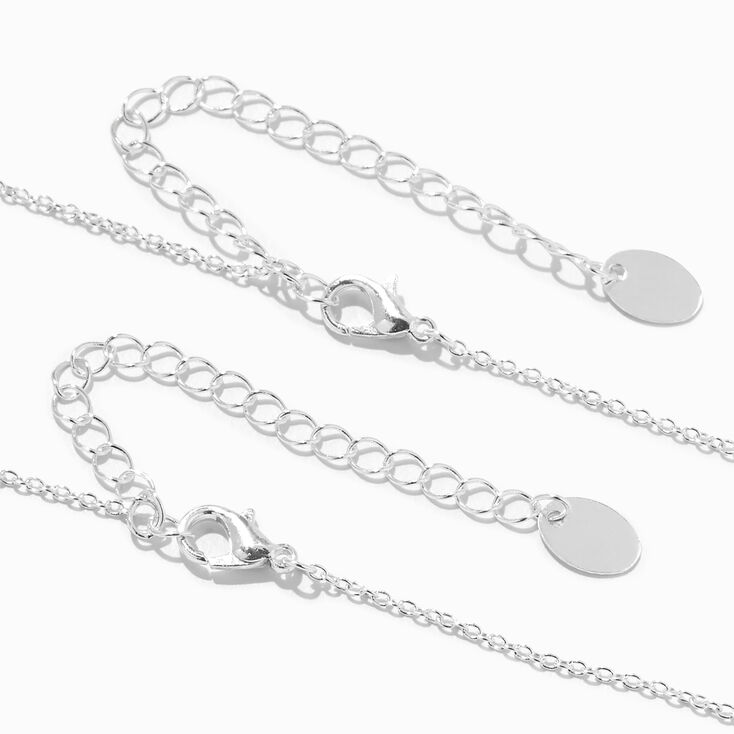 Best Friends Celestial Butterfly Pendant Necklaces - 2 Pack,