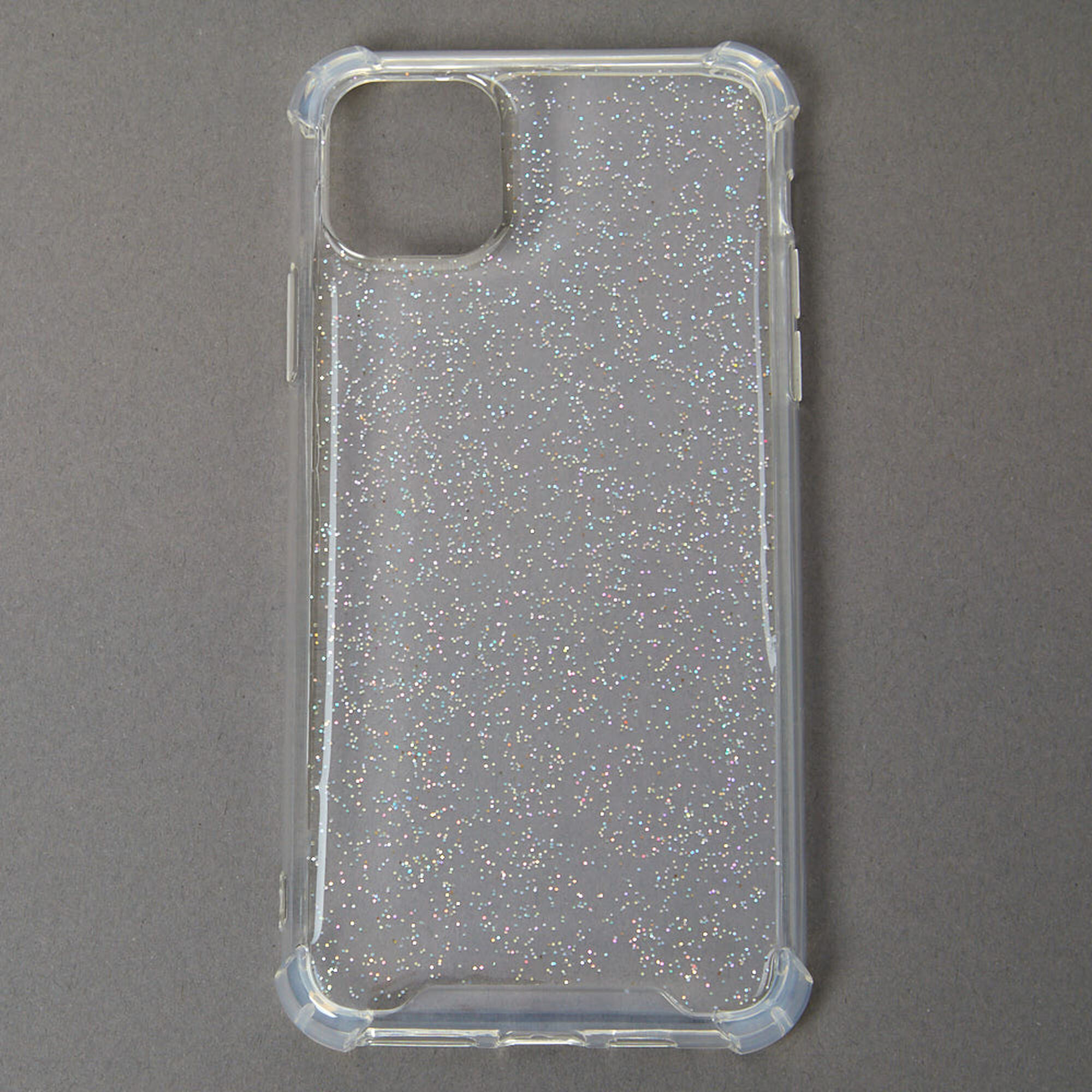 Clear Glitter Protective Phone Case - Fits iPhone 11 Pro ...