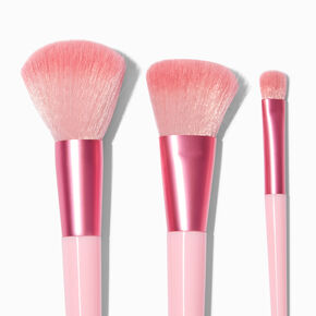 Pink Makeup Brush Set - 3 Pack,