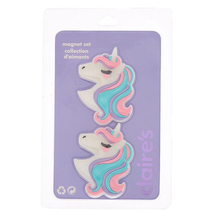 Miss Glitter the Unicorn Magnet Set - 2 Pack,