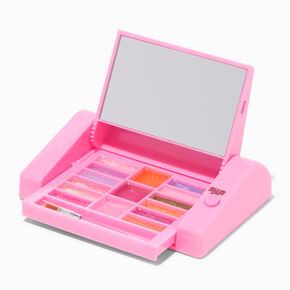 Varsity Initial Pink Mechanical Lip Gloss Set - A,
