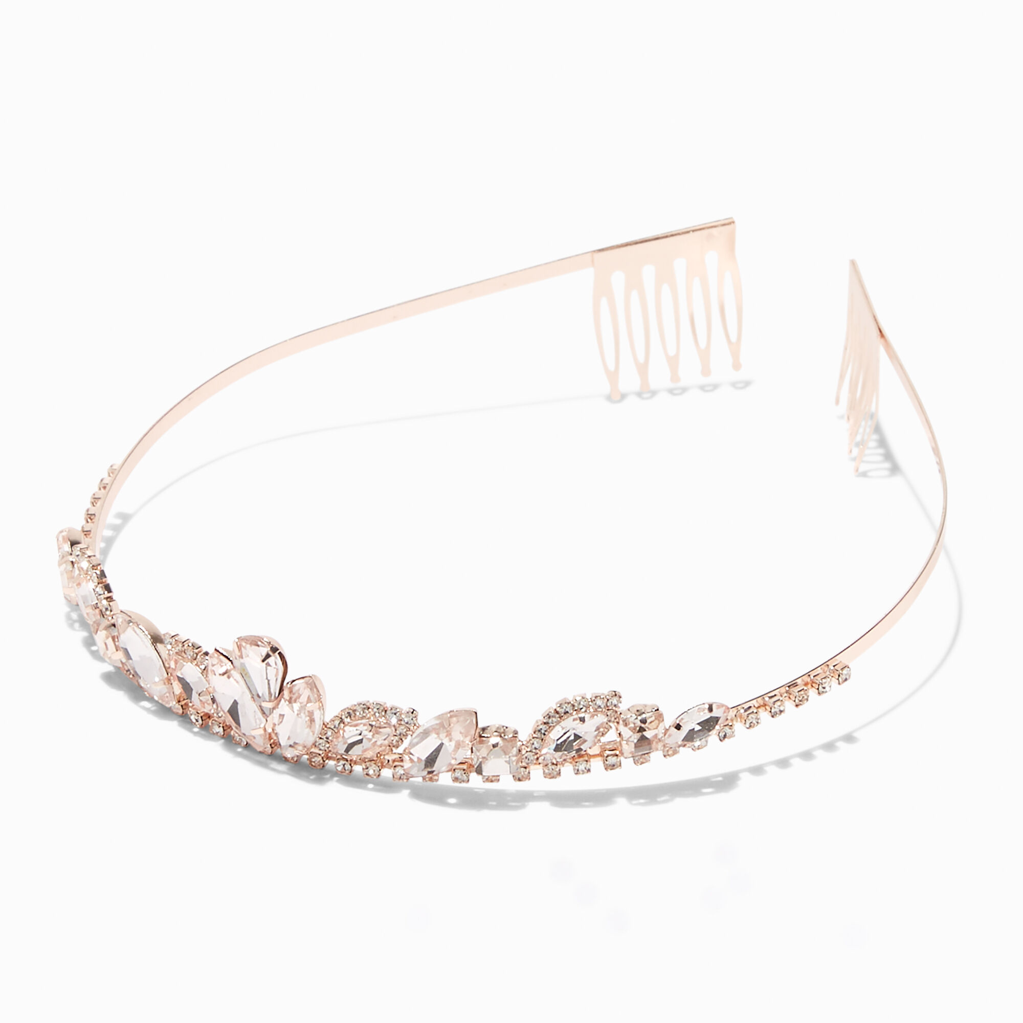 View Claires Tone Enchantment Tiara Rose Gold information