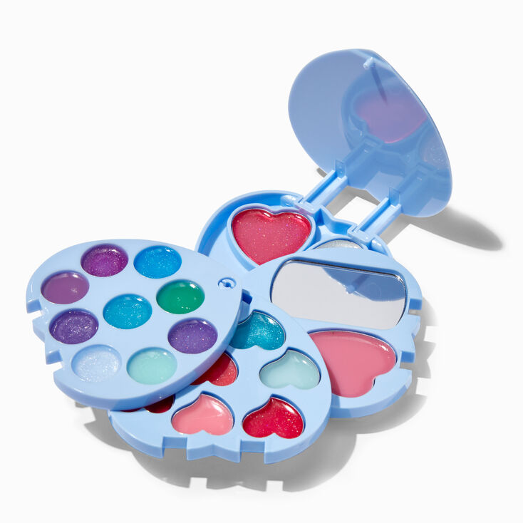 Claire&#39;s Club Snow Leopard Heart Bling Makeup Set,