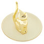 Ceramic Cat Jewelry Holder Tray - White,