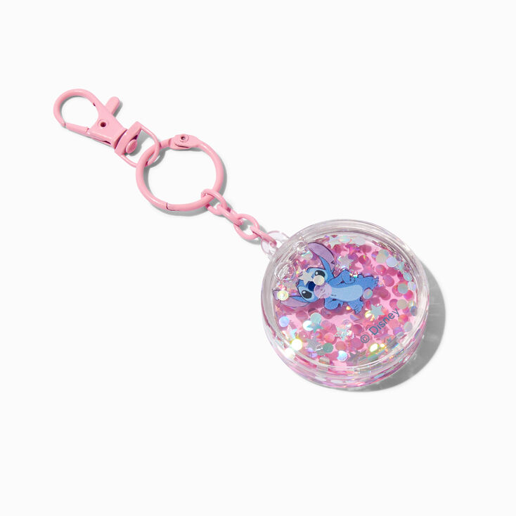 Disney Stitch Water-Filled Keyring,