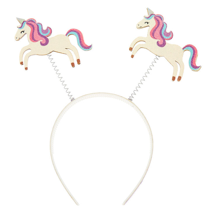 Serre-t&ecirc;te &agrave; antennes licorne,