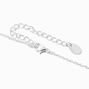 Silver Heart Cutout Pendant Necklace &amp; Drop Earrings Set &#40;2 Pack&#41;,