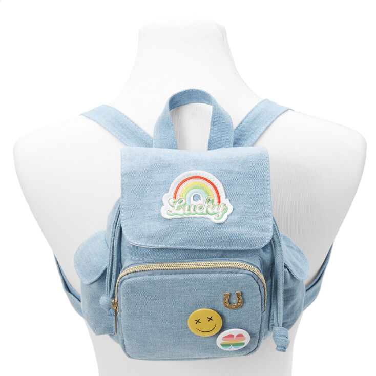 Lucky Denim Mini Flap Backpack