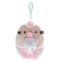 Pusheen&reg; Ice Cream Parlor Keyring Clip - Grey,