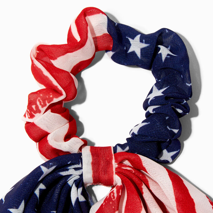 Stars &amp; Stripes Hair Scrunchie Scarf,