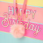 Medium Happy Birthday Gift Bag - Pink,