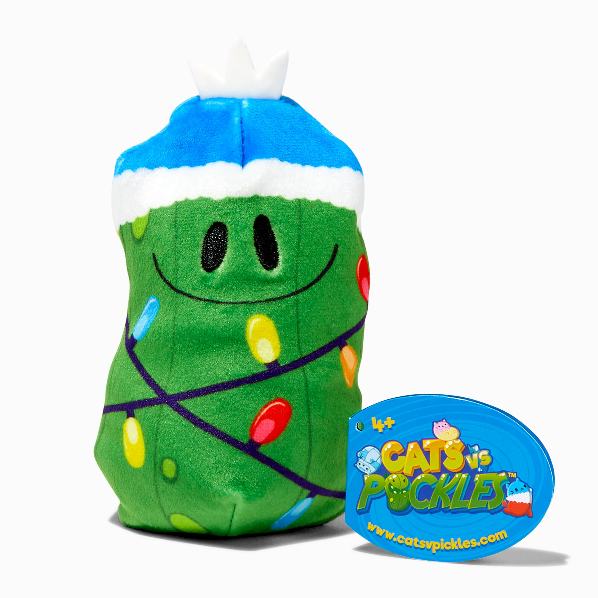 claires.com | Cats vs Pickles™ Christmas Surprise Soft Toy Blind Bag