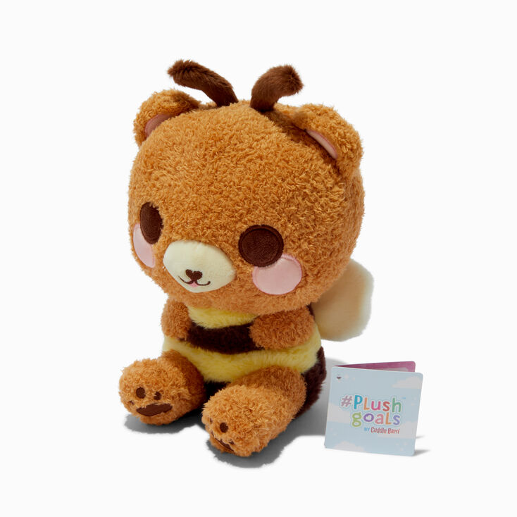 &#35;Plush Goals by Cuddle Barn&reg; 10&#39;&#39; Whimsical Wonders Hunny the Sweet Bear-Bee Soft Toy,