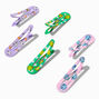 Claire&#39;s Club Critter Epoxy Snap Hair Clips - 6 Pack,