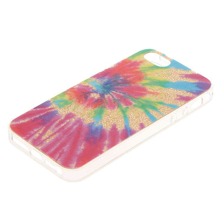 Tie-Dye Glitter Phone Case - Fits iPhone 5/5S/5SE,