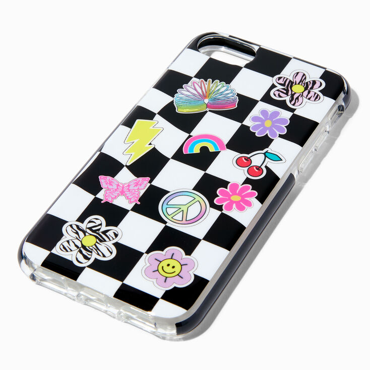 Flower Icons Protective Phone Case - Fits iPhone&reg; 6/7/8/SE,