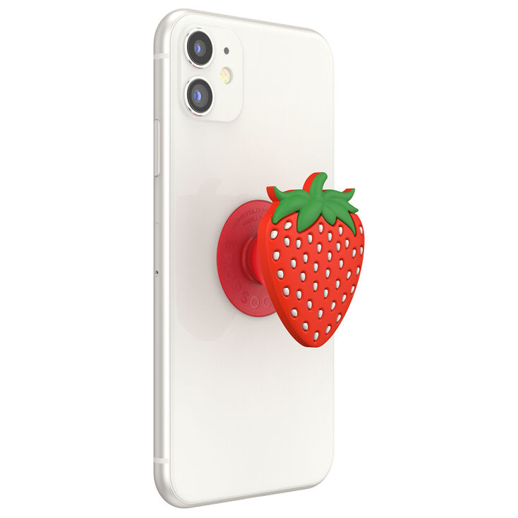 PopSockets Swappable PopGrip - Strawberry,