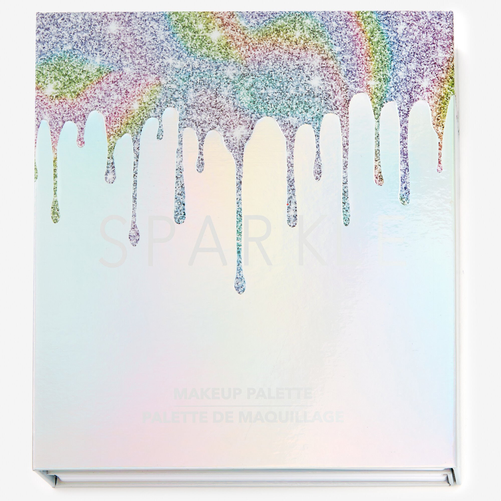 Holographic Pastel Rainbow 50 Piece Makeup Set,