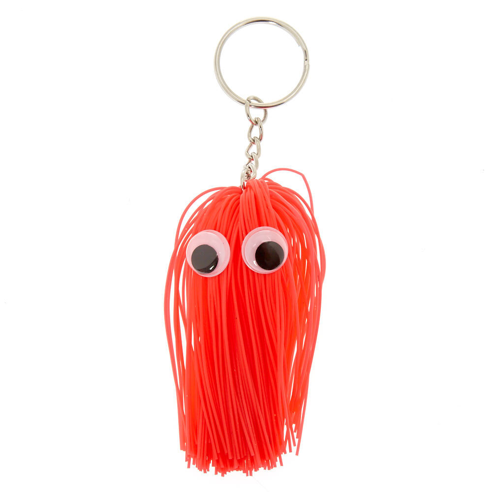 Stringy Monster Keychain Pink