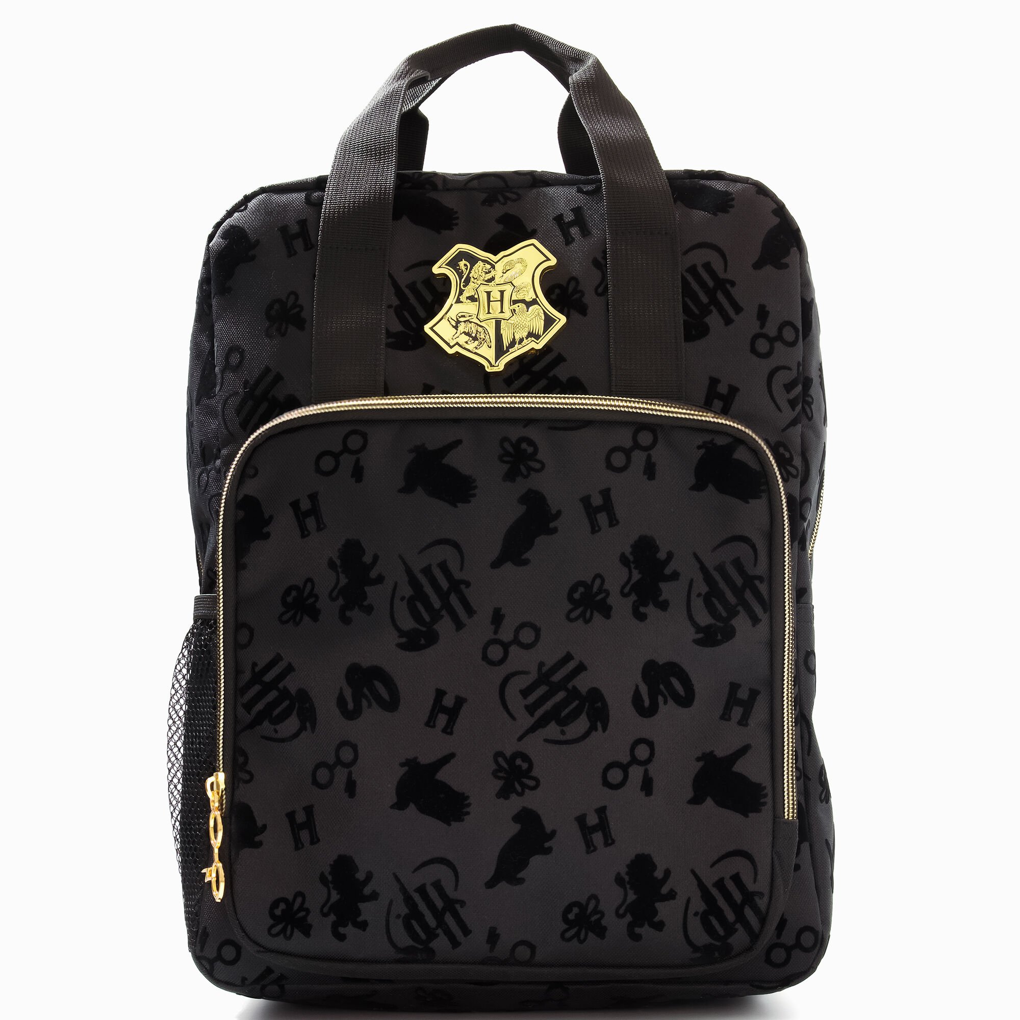 View Claires Harry Potter And Gold Backpack Black information