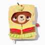 Hamburger Hoodie Bear Lock Diary,