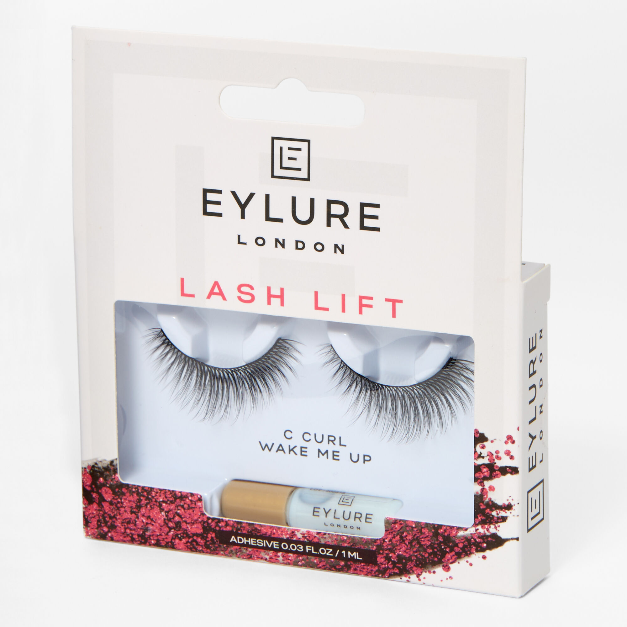 View Claires Eylure Lash Lift Faux Mink 6D Eyelashes C Curl Wake Me Up Black information