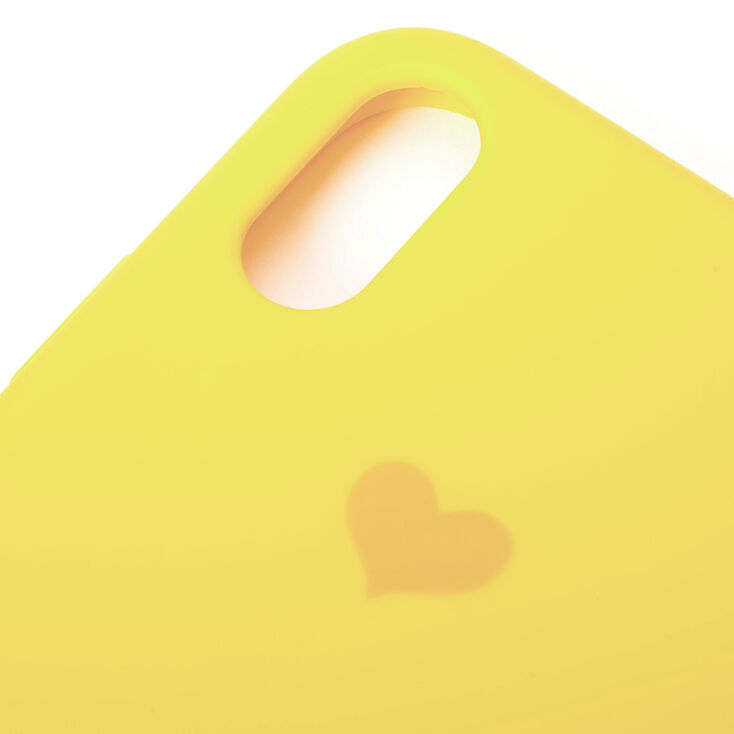 Yellow Heart Phone Case - Fits iPhone&reg; XR,