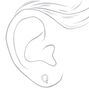 Silver Rainbow Initial Jewellery Gift Set - Q, 4 Pack,